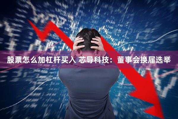 股票怎么加杠杆买入 芯导科技：董事会换届选举